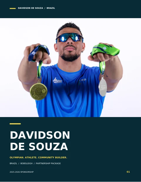 Brazil Bobsleigh sponsorship package cover